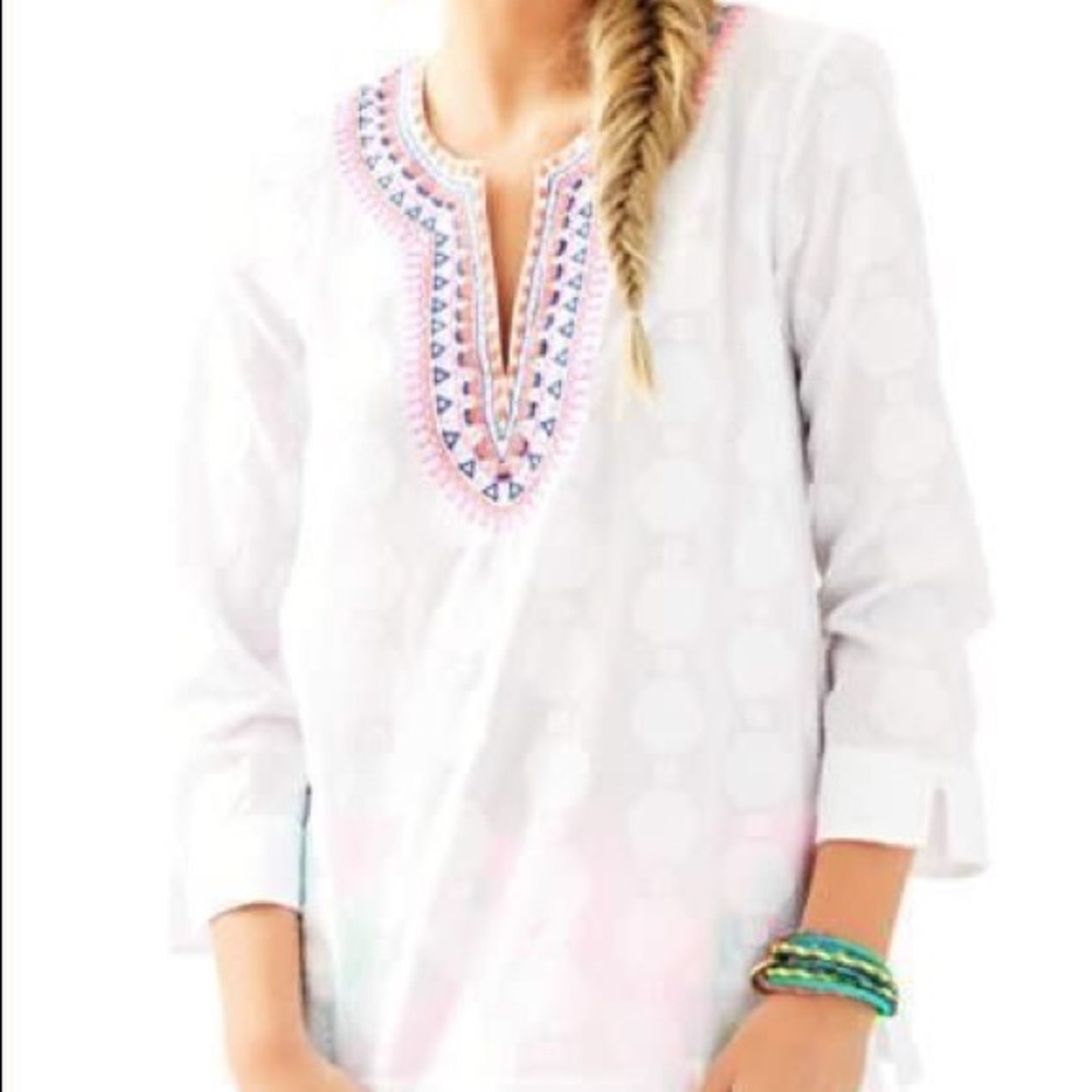 nwt lilly pulitzer amelia island tunic